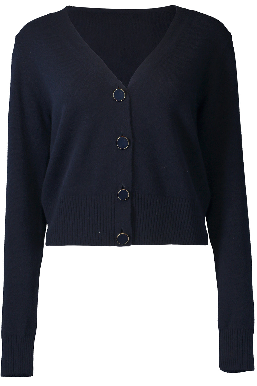 The Cashmere Cardigan - Navy