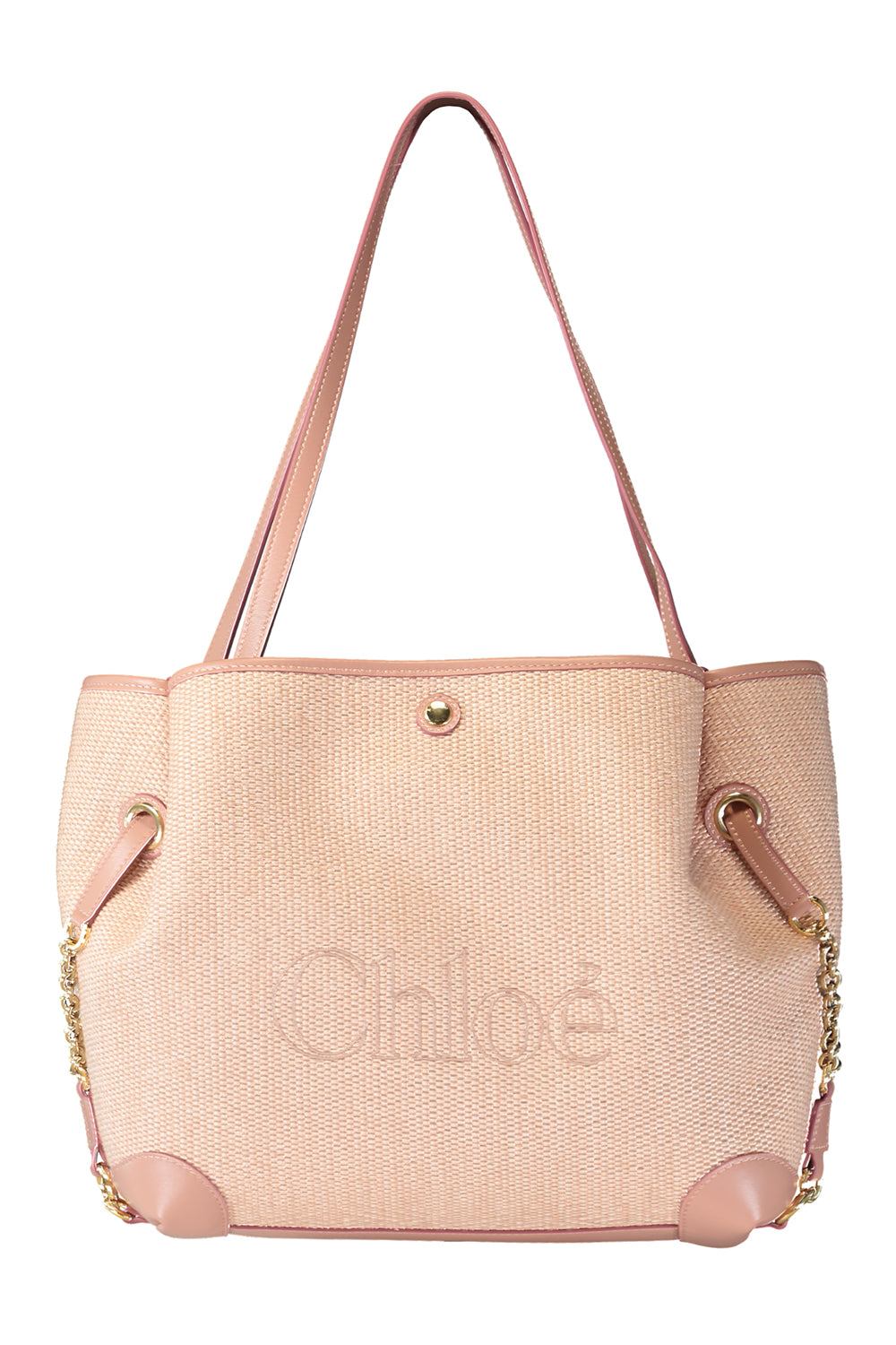 Chloé Clover Double Carry Bag - Nougat