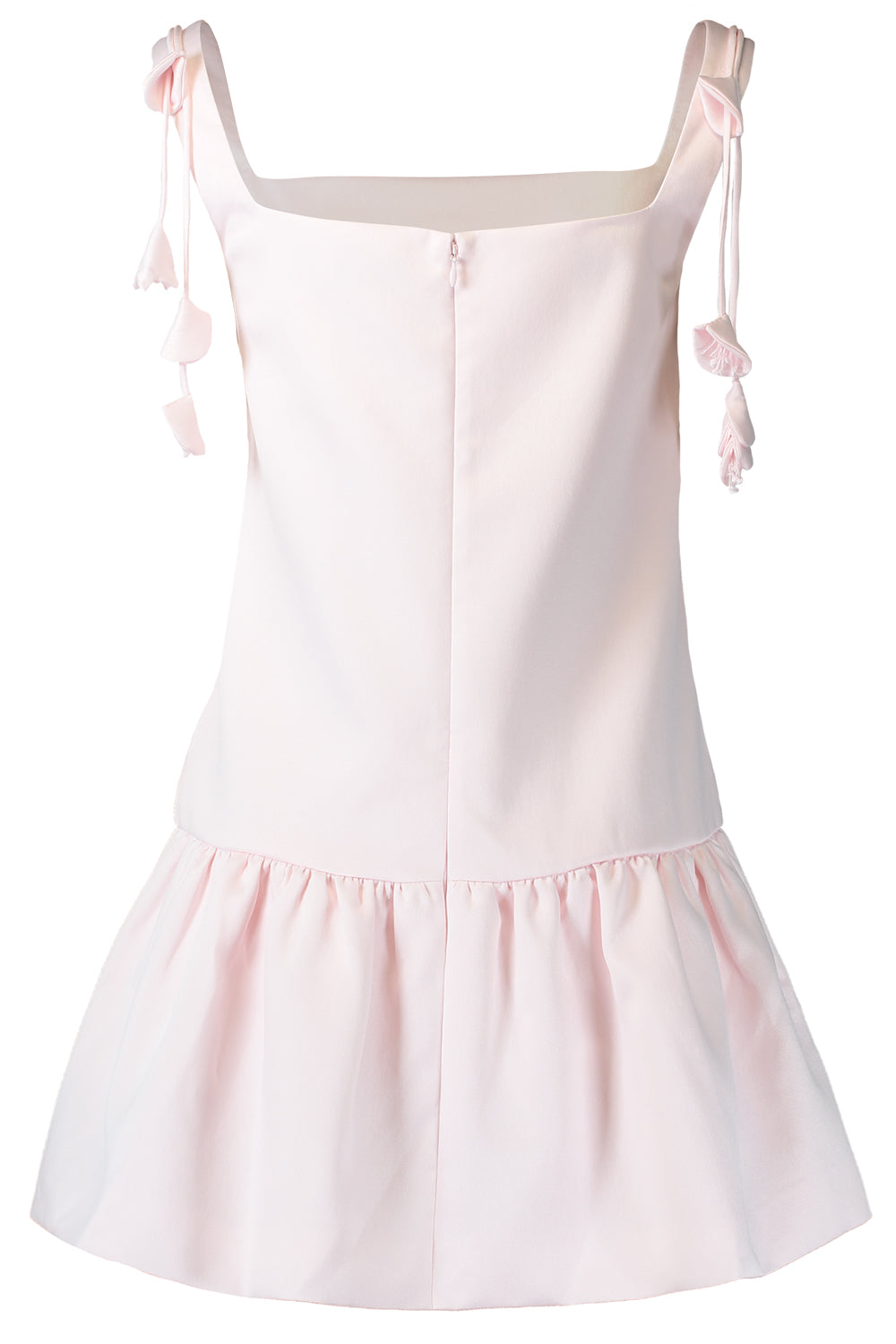 Flower Taffeta Mini Dress