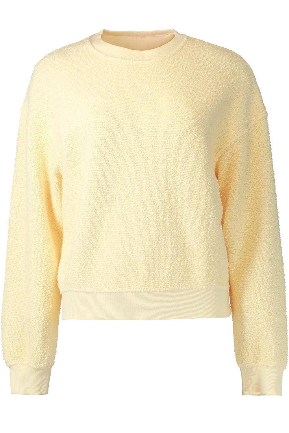 Classic Crewneck Sweater - Butter-YELLOW-1-CLOTHINGTOPKNITS-The Lady & The Sailor x Marissa Collections