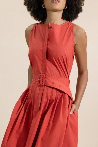 Liana Dress-RED-38-CLOTHINGDRESSCASUAL-ANTONELLI
