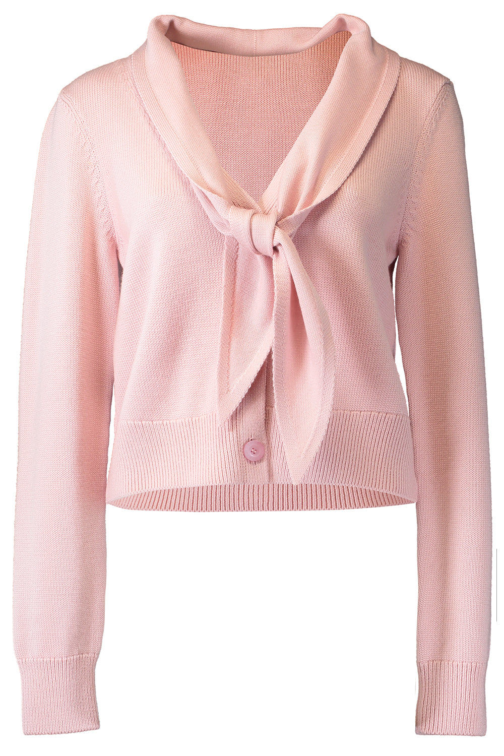 Tie V Neck Cardigan