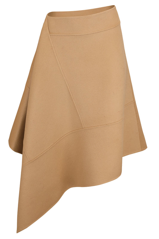 Asymmetric Midi Skirt