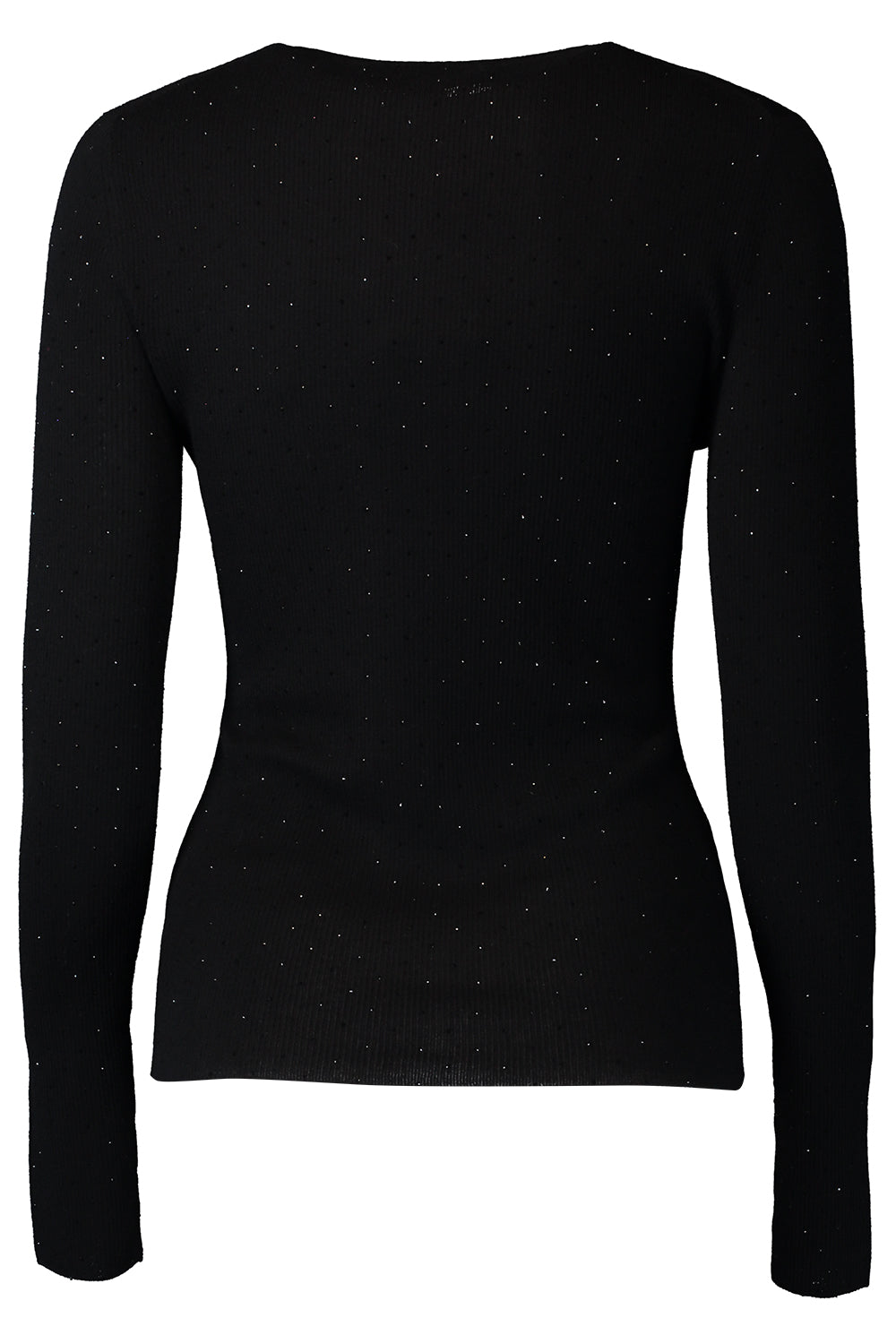 Long Sleeve Crystal Embellished Pullover