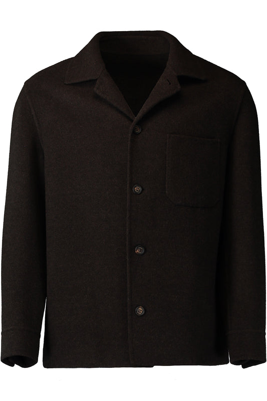 Button Front Collar Jacket