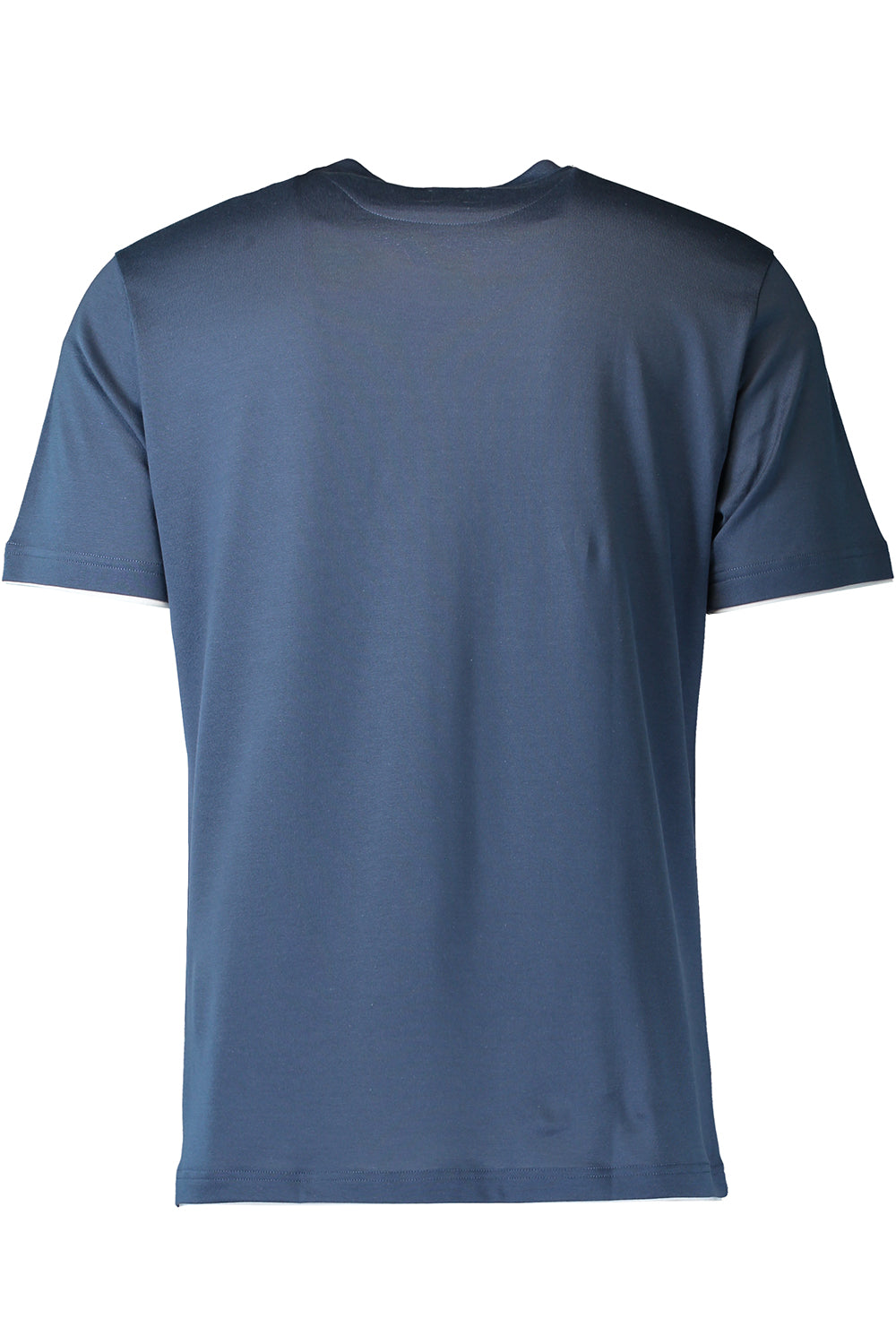 Short Sleeve Tee - Royal Blue White