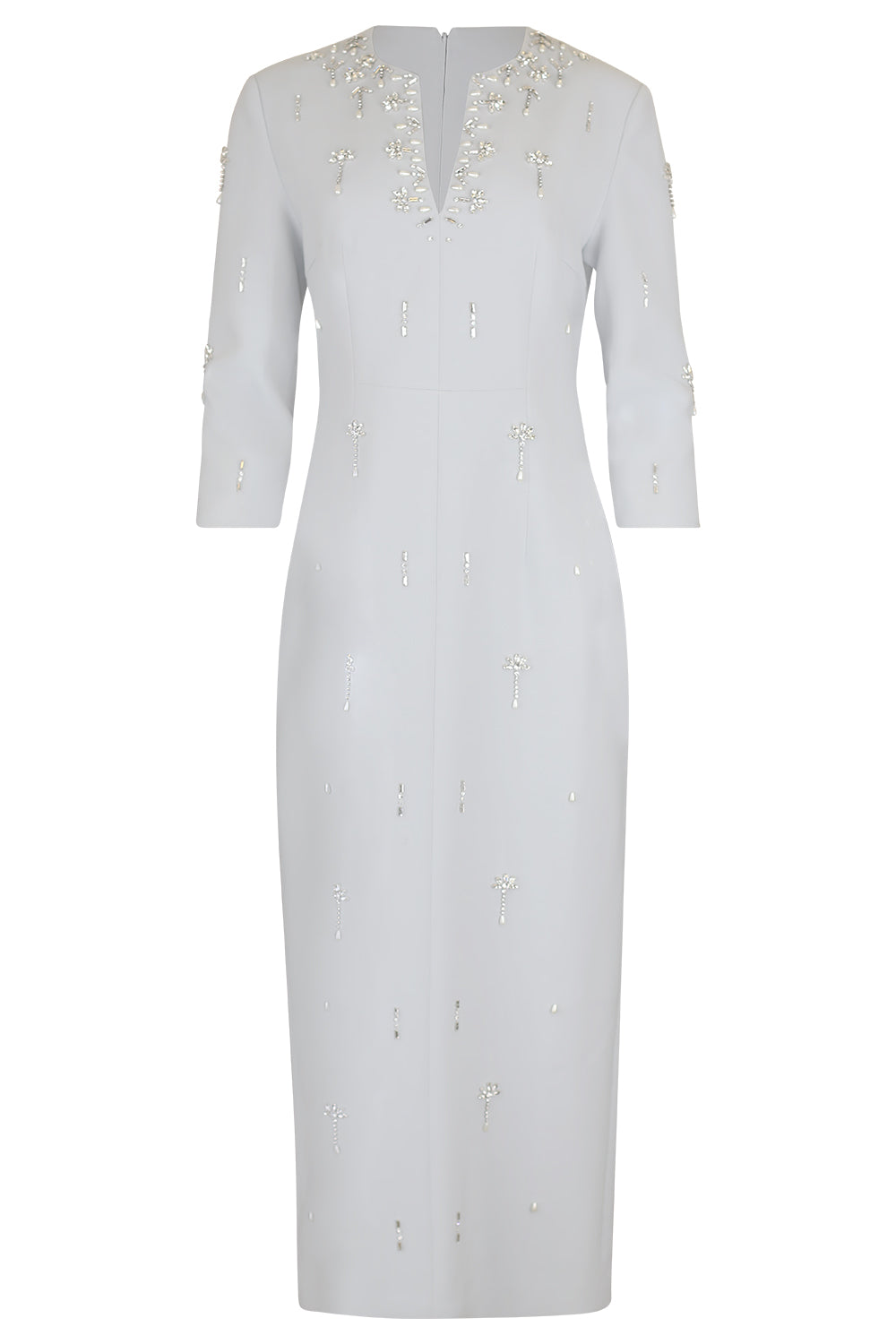  Skye Midi Dress-GREY-4-CLOTHINGDRESSCOCKTAIL-HUISHAN ZHANG 