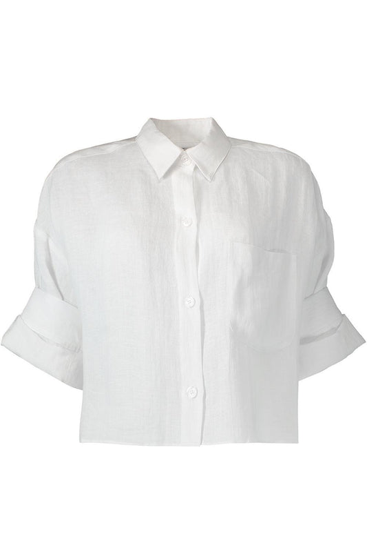 Next Ex Button Linen Shirt - White-WHITE-XS/S-CLOTHINGTOPBLOUSE-TWP