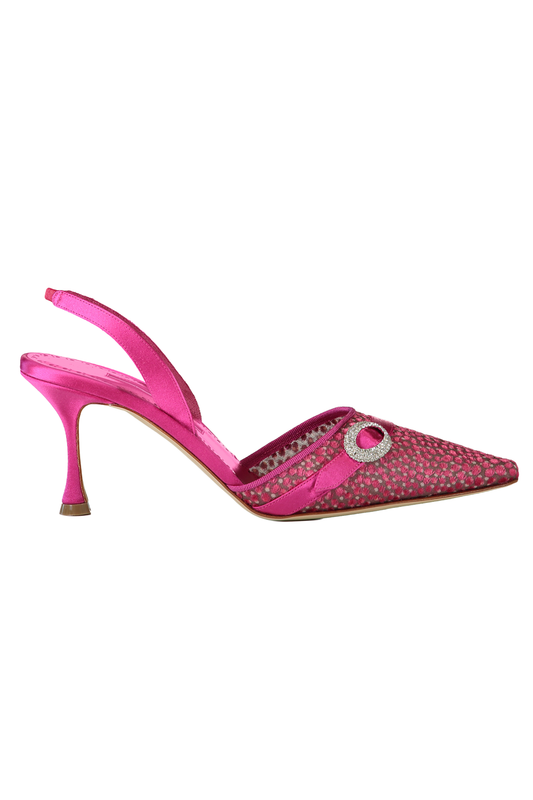 Zutosli Slingback 70 - Bright Pink