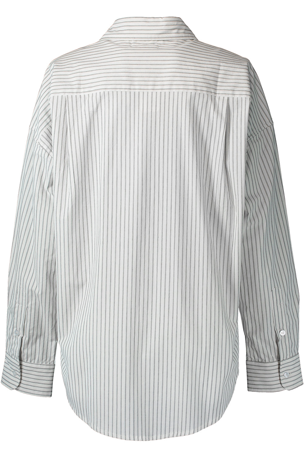 Sunday Shirt - Ivory Black Stripe