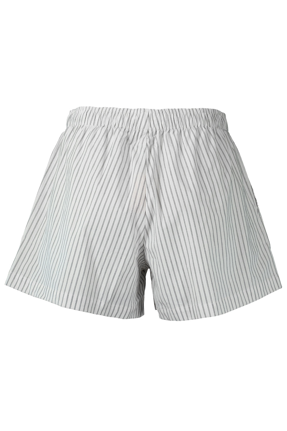 Flutter Short - Ivory Black Stripe