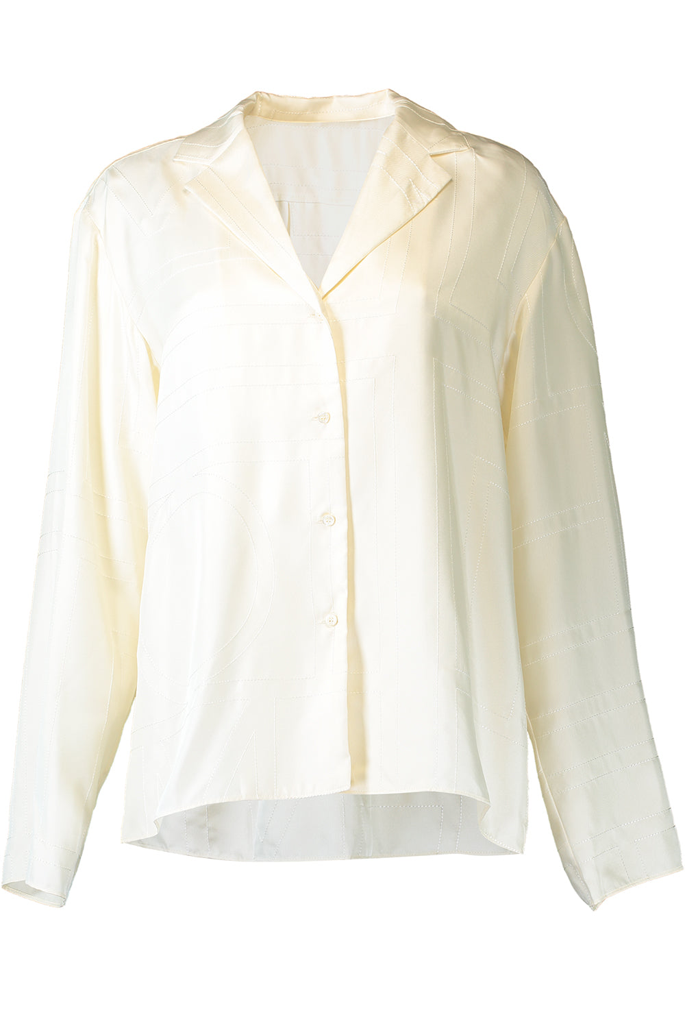 Long Sleeve Monogram PJ Top