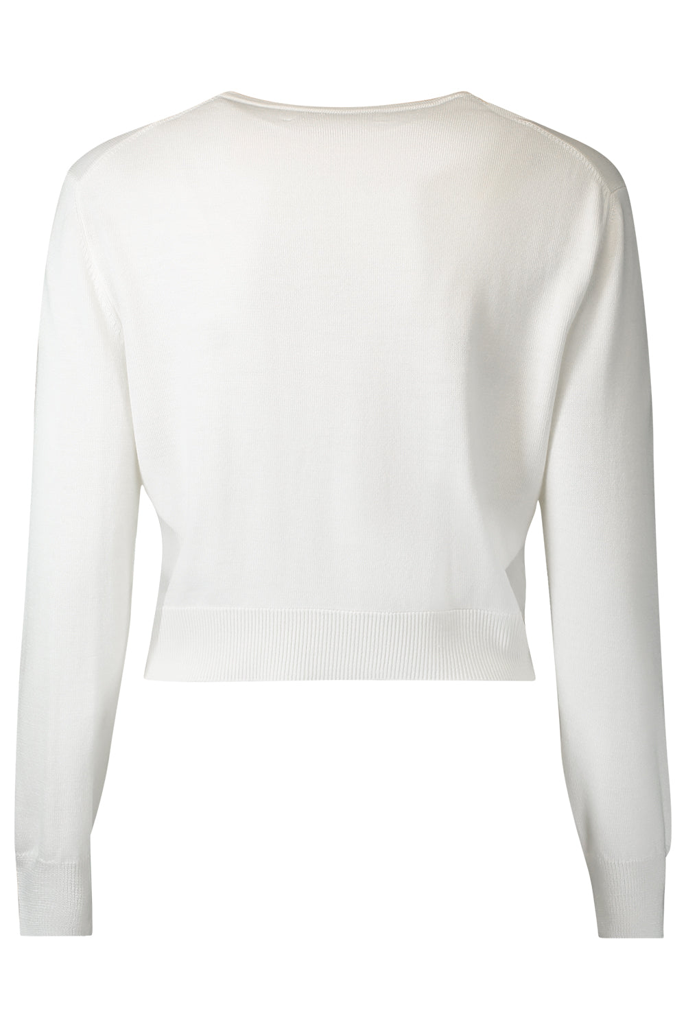 Embroidered Crysanthemum Cardigan-CREAM-XS-CLOTHINGTOPCARDIGAN-OSCAR DE LA RENTA