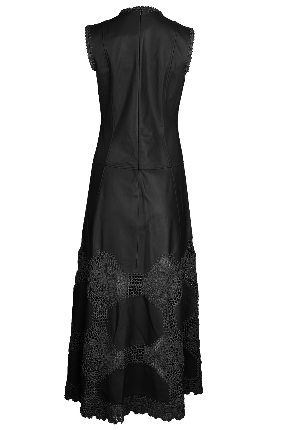 Ilana Crochet Dress - Noir