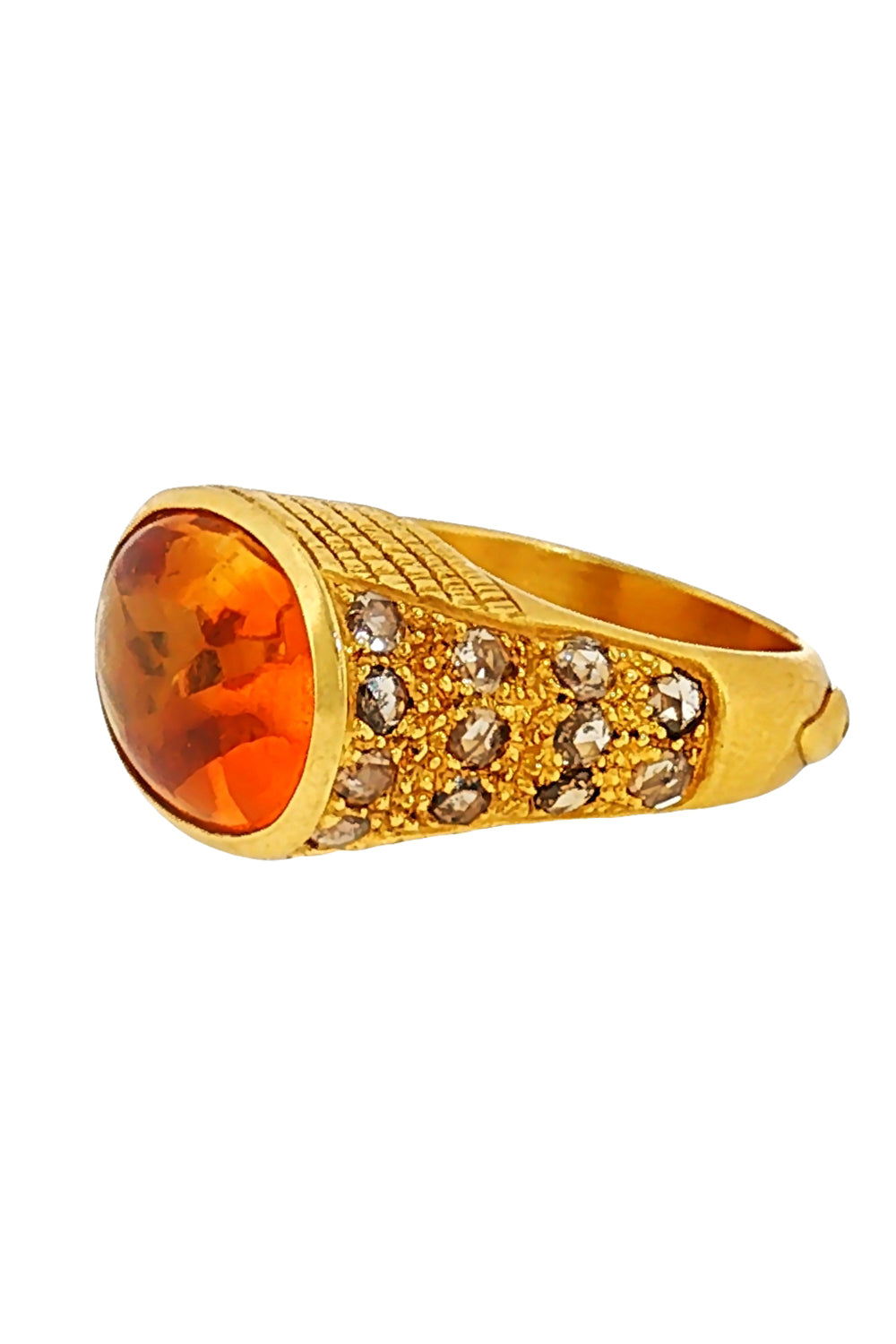  Citrine Eternity Spice Ring-YELLOW GOLD-6.25-JEWELRYFINE JEWELRING-COOMI 