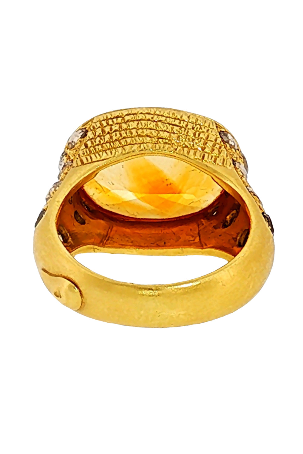  Citrine Eternity Spice Ring-YELLOW GOLD-6.25-JEWELRYFINE JEWELRING-COOMI 