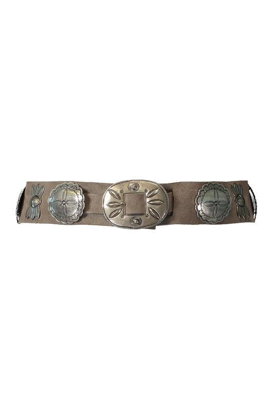 Concho Belt - Brown