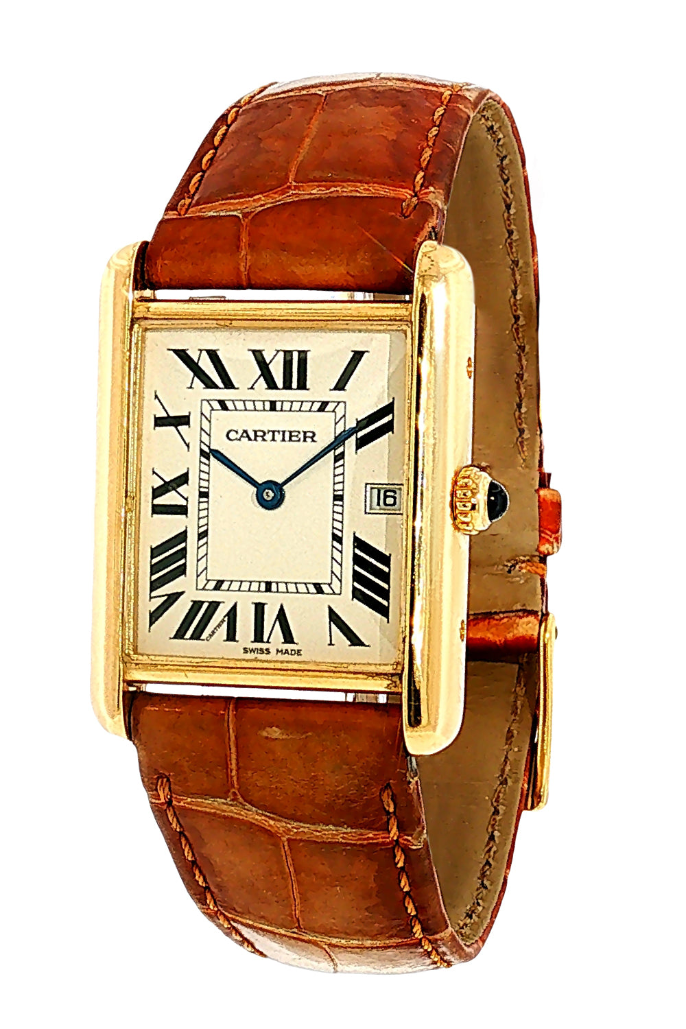  Tank Louis Watch-YELLOW GOLD-26MM-JEWELRYFINE JEWELWATCH-CARTIER 