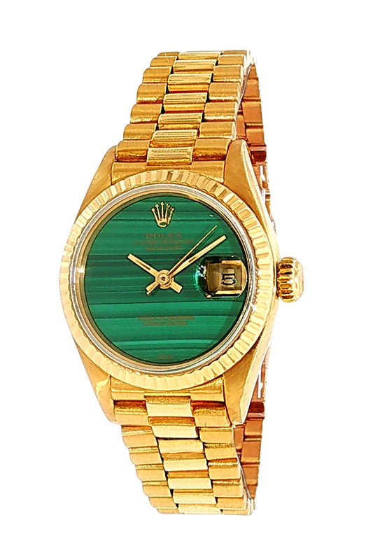 Malachite Lady Datejust Watch