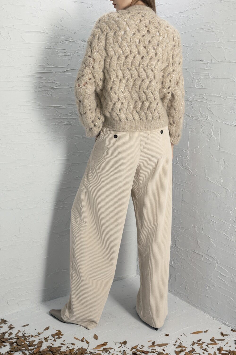 Soft Barrel Pant-CREAM-38-CLOTHINGPANTWIDE LEG-BRUNELLO CUCINELLI