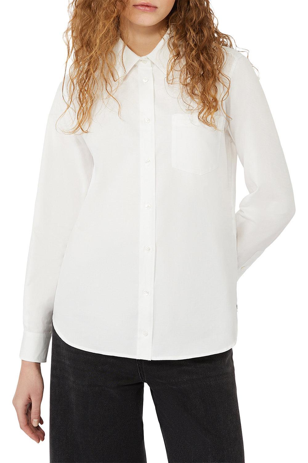 Nichel Shirt-WHITE-2-CLOTHINGTOPBLOUSE-MAX MARA
