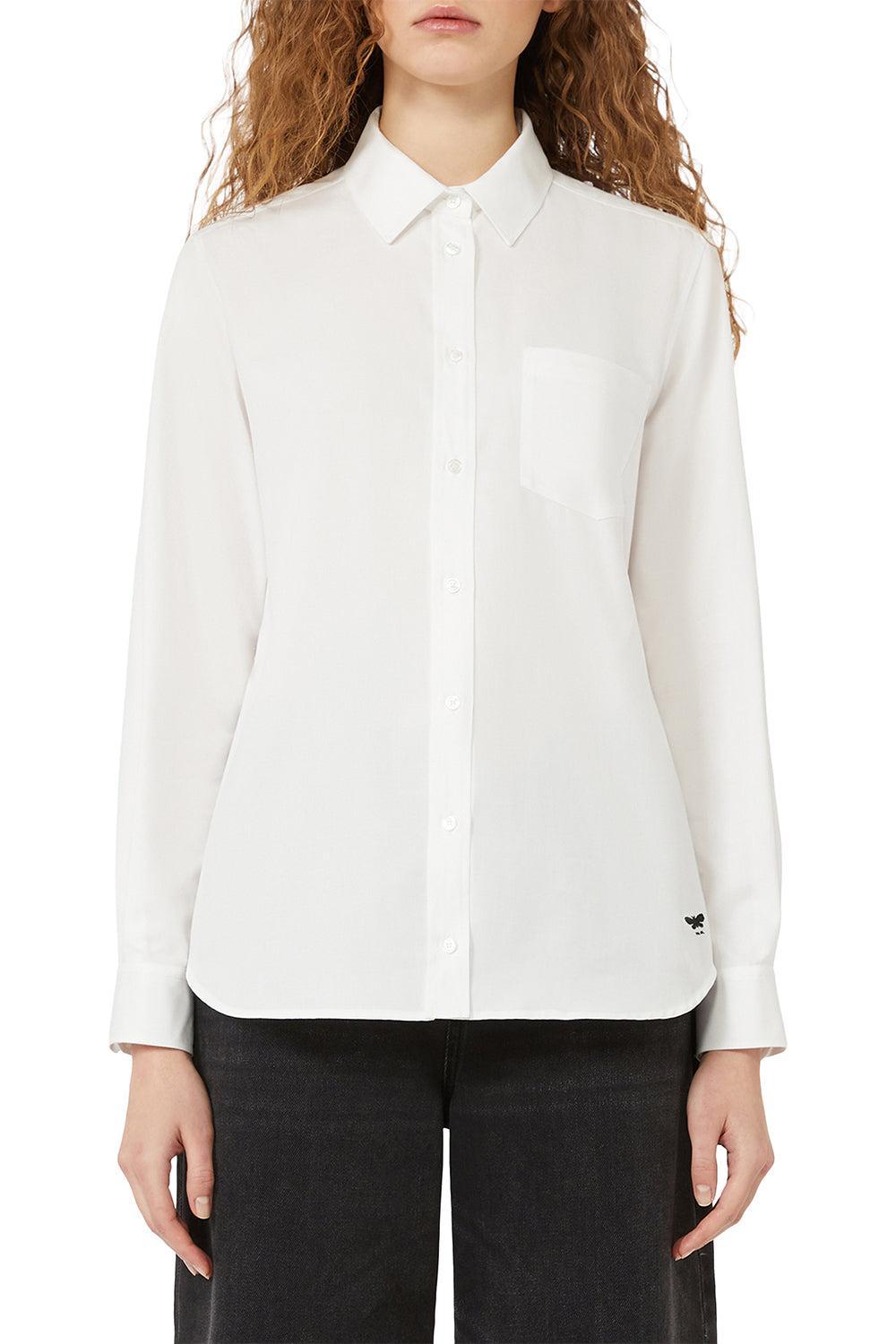 Nichel Shirt-WHITE-2-CLOTHINGTOPBLOUSE-MAX MARA