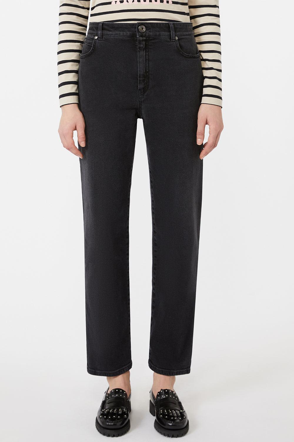 Cinese Pant-BLACK-2-CLOTHINGPANTDENIM-MAX MARA