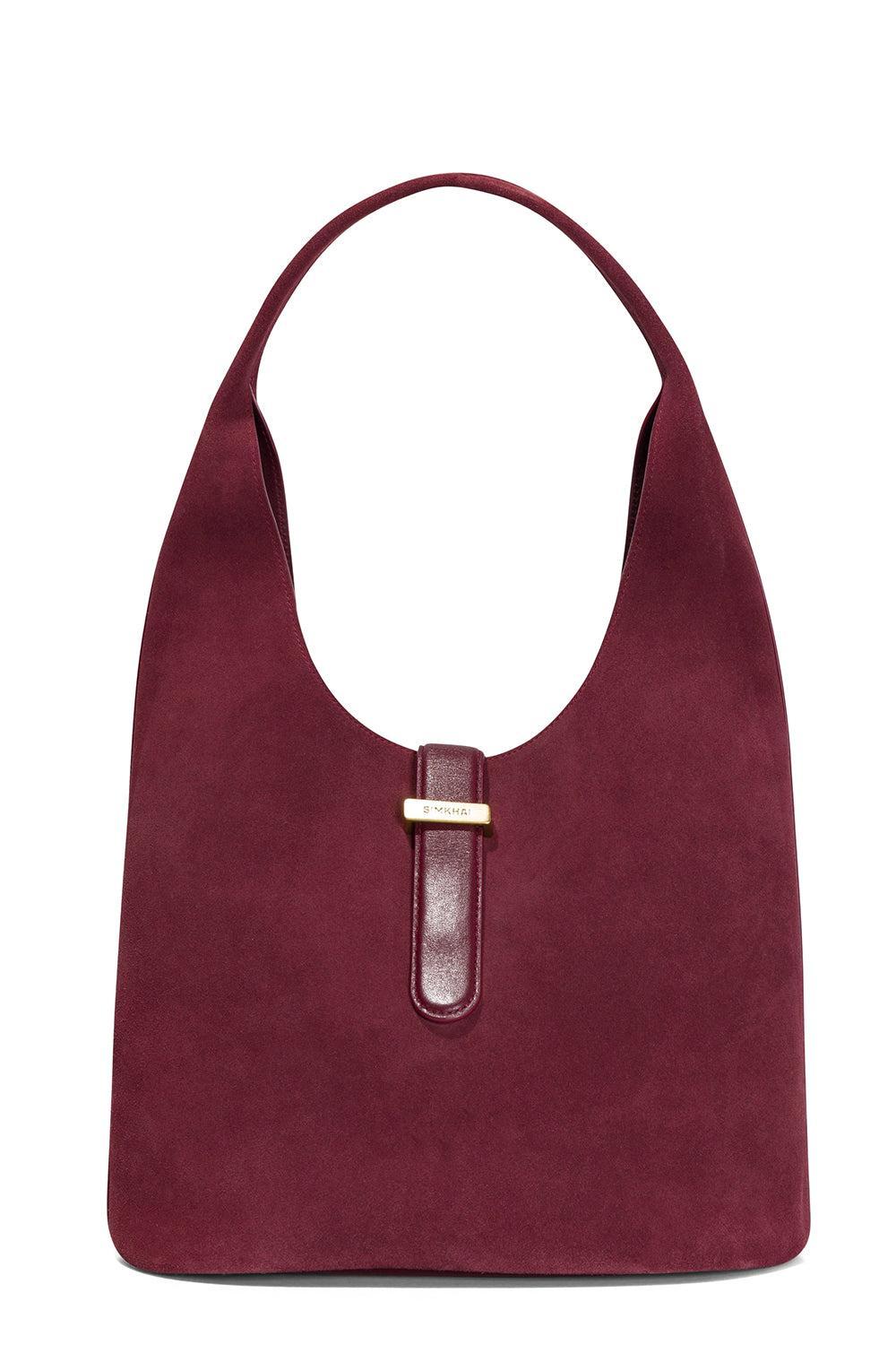 Khai Hobo Bag-CRANBRRY-HANDBAGSHOULDER-SIMKHAI