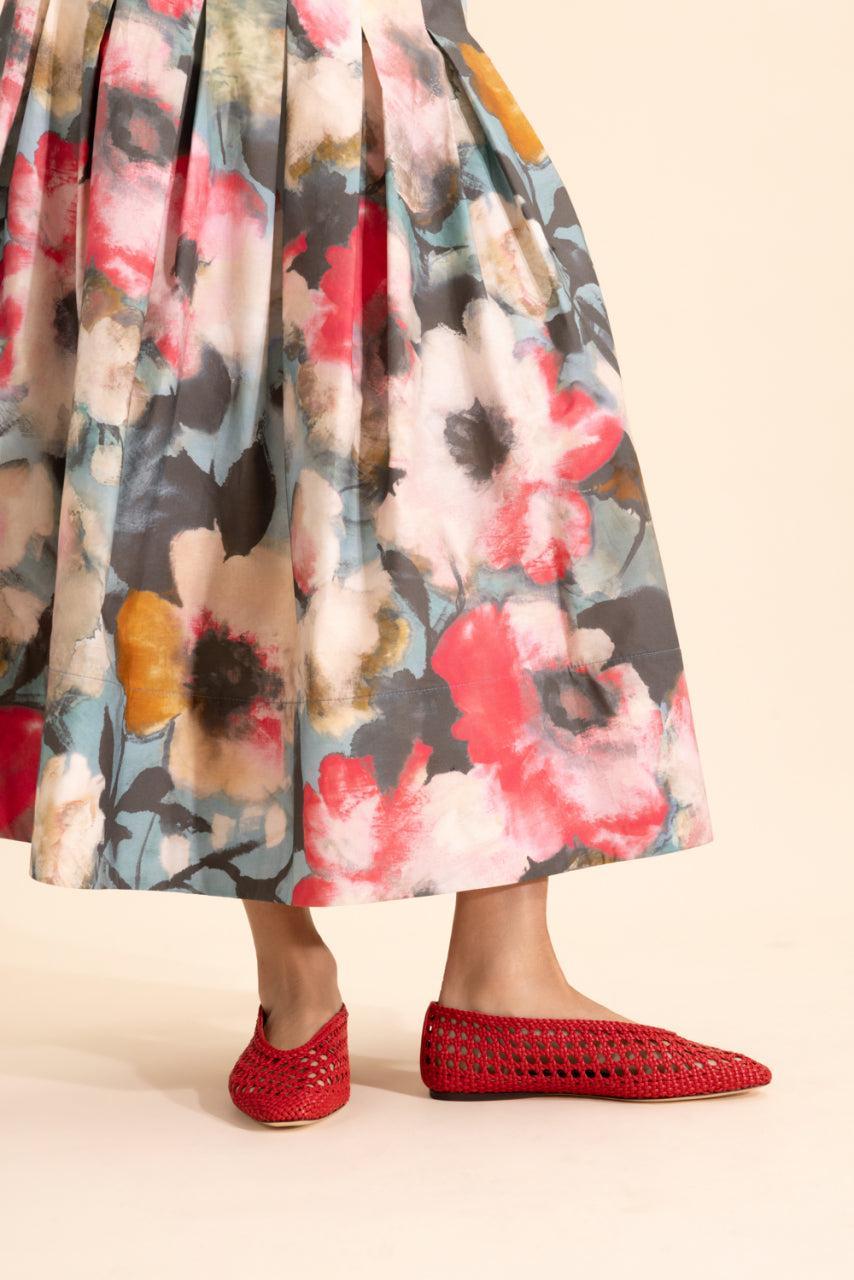 Emery Flat - Red-RED-7-SHOEBALLET FLA-LOEFFLER RANDALL