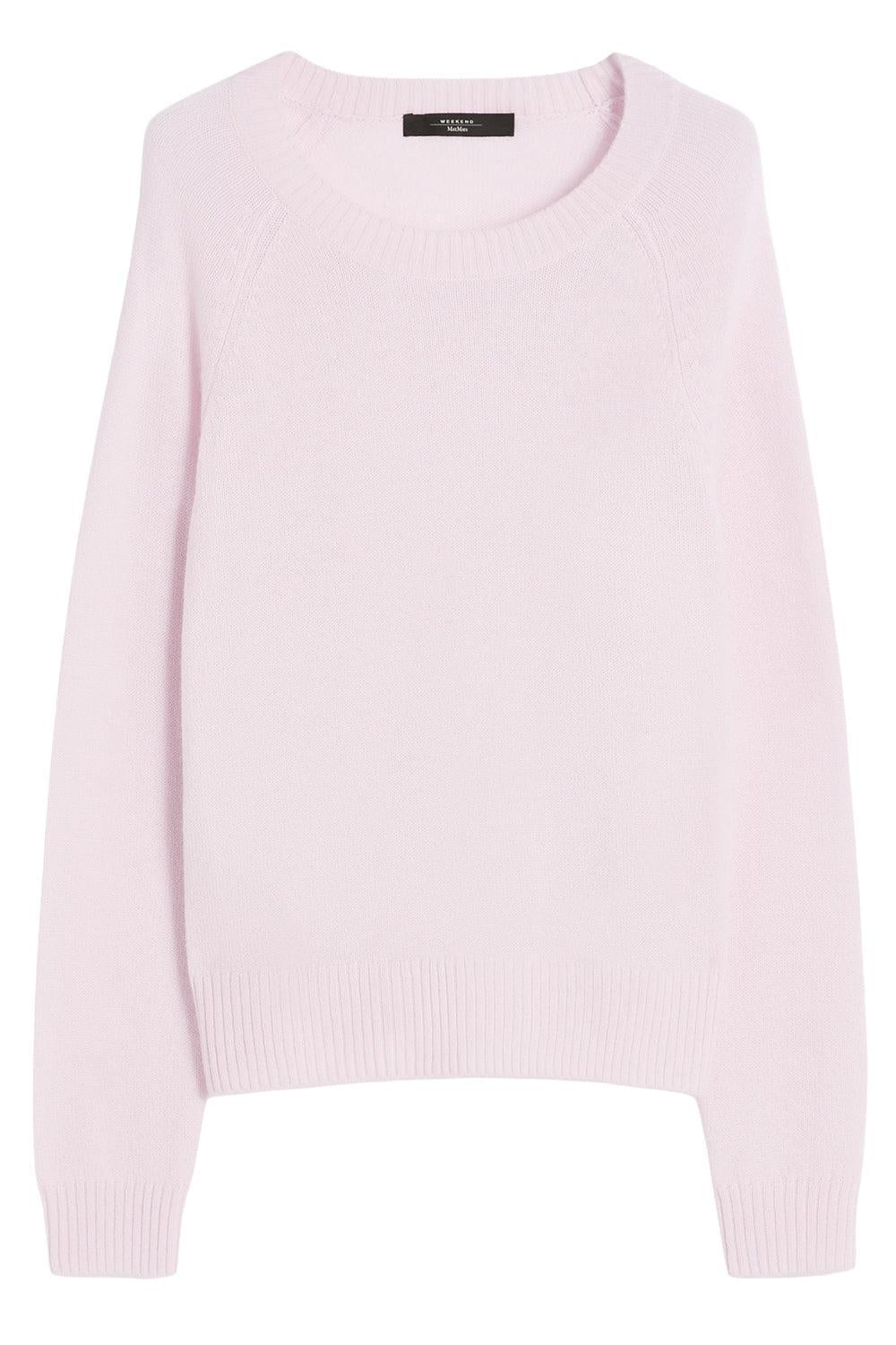 Long Sleeve Sweater - Pink-PINK-XS-CLOTHINGTOPSWEATER-MAX MARA