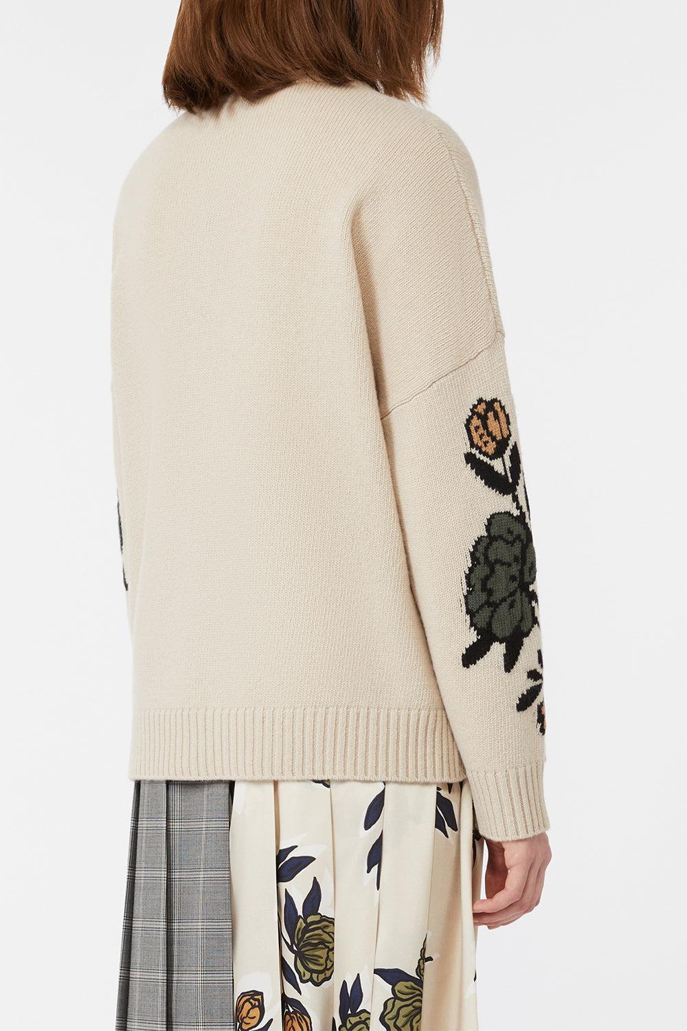 Pavidi Sweater-ECRU-XS-CLOTHINGTOPSWEATER-MAX MARA