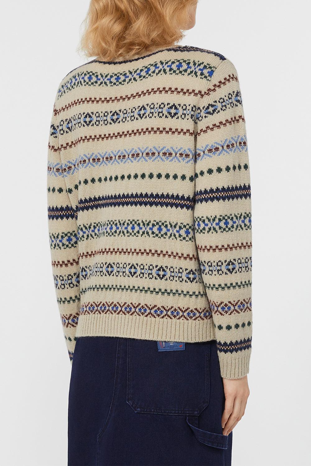 Quirite Sweater-ECRU-XS-CLOTHINGTOPSWEATER-MAX MARA
