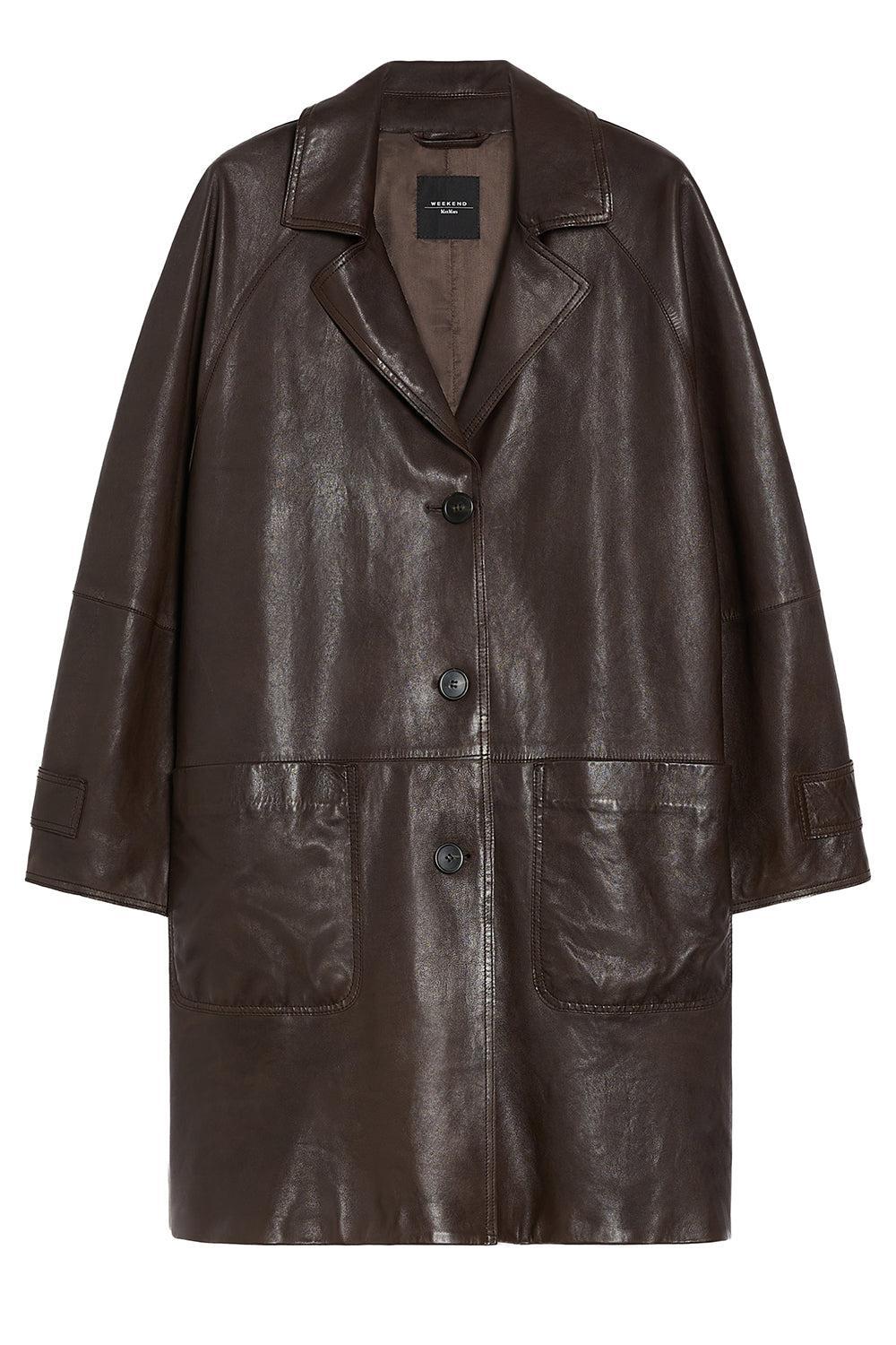 Leather Trench-BROWN-2-CLOTHINGCOATLEATHER-MAX MARA