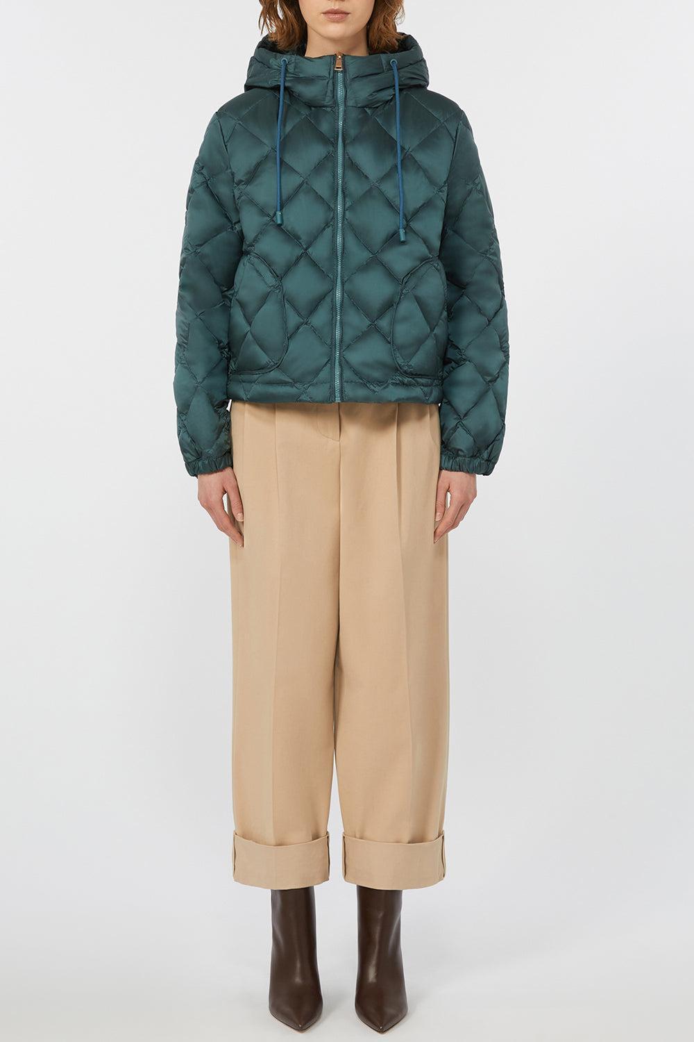 Eris Quilted Jacket-OIL-4-CLOTHINGJACKETCASUAL-MAX MARA
