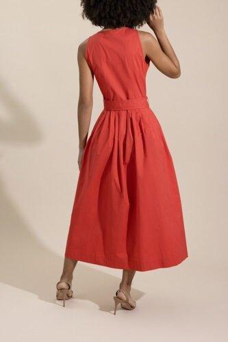 Liana Dress-RED-38-CLOTHINGDRESSCASUAL-ANTONELLI