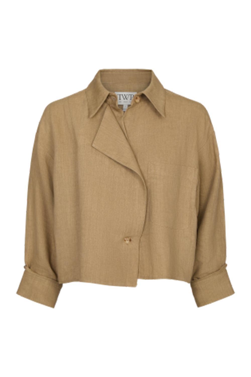 Next Chapter-BROWN-XS-CLOTHINGTOPBLOUSE-TWP