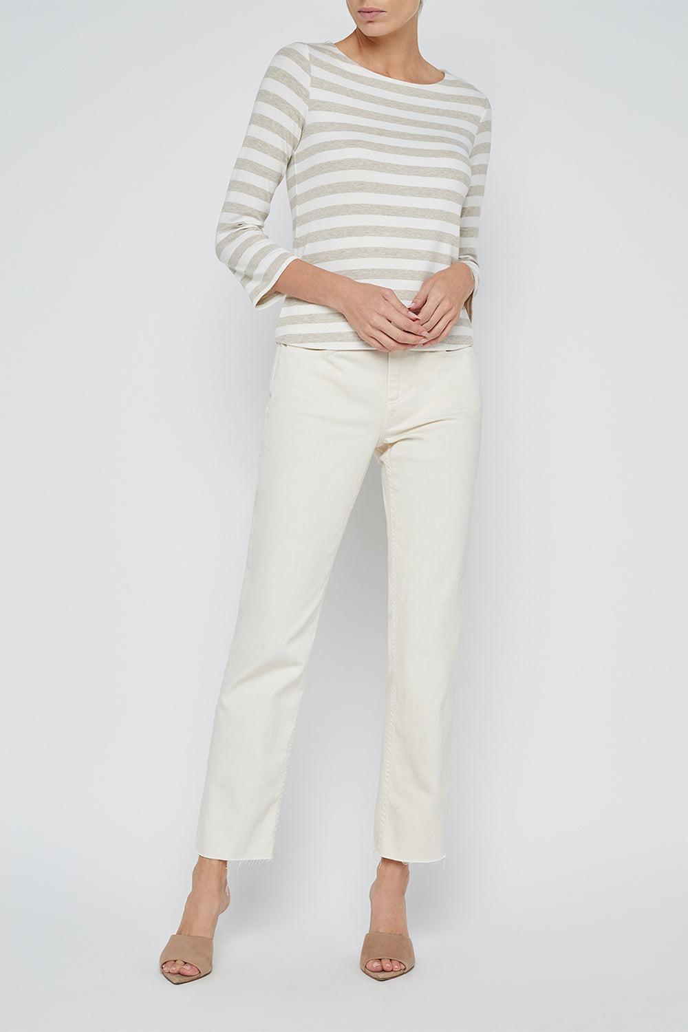 Lucille Shirt-IVORMARB-XS-CLOTHINGTOPKNITS-L'AGENCE