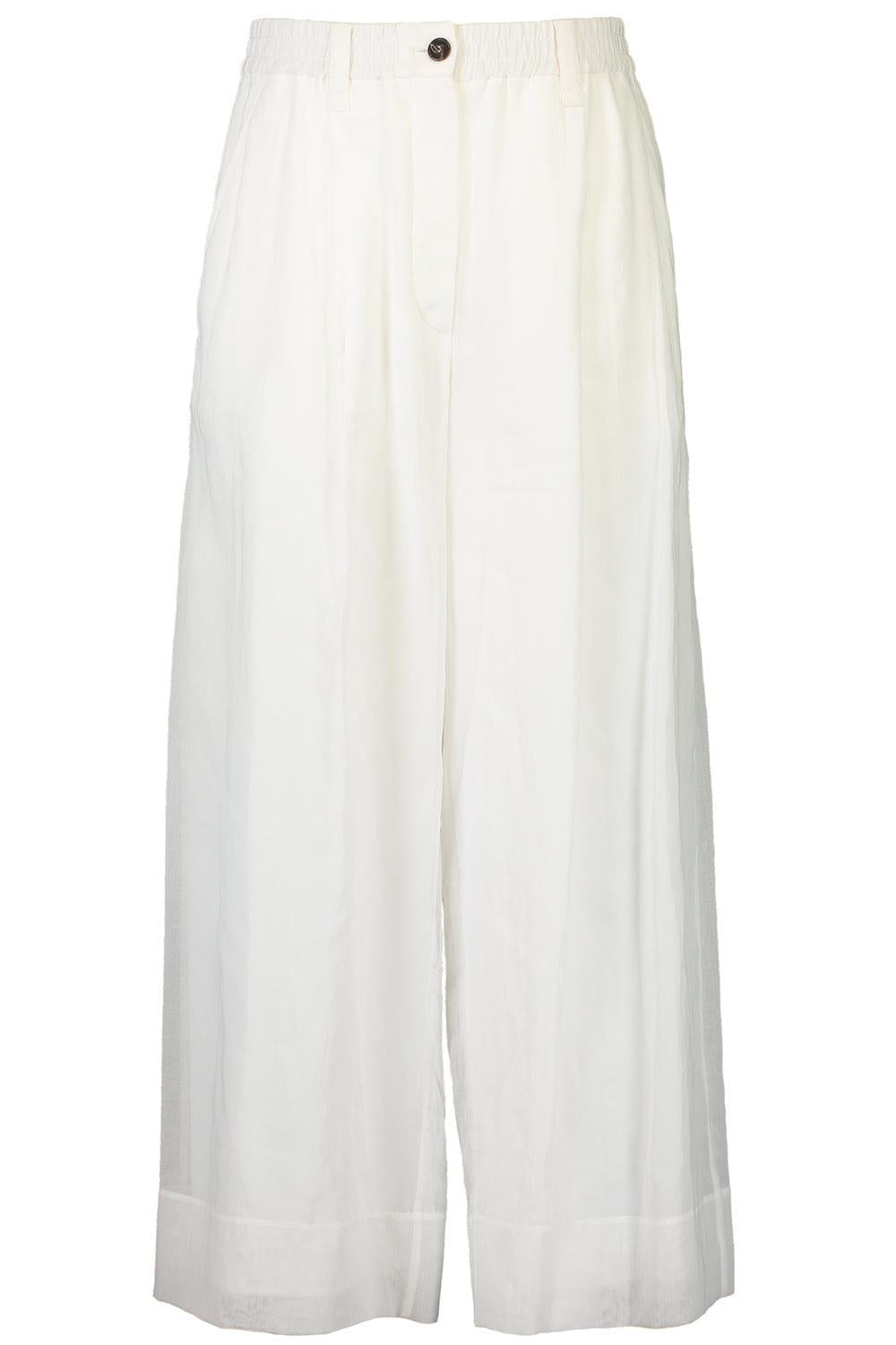 Relaxed Trouser-WHITE-38-CLOTHINGPANTCASUAL-BRUNELLO CUCINELLI
