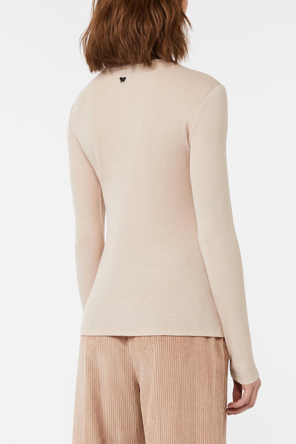 Teseo Knitted Pullover-BEIGE-XS-CLOTHINGTOPKNITS-MAX MARA