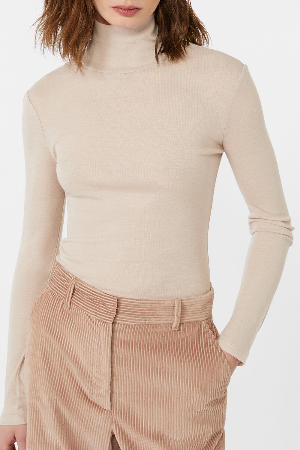 Teseo Knitted Pullover-BEIGE-XS-CLOTHINGTOPKNITS-MAX MARA