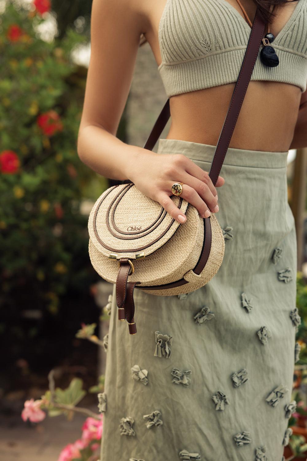 Chloe クロエ Marcie ショルダーバッグ ミディアム 日本未入荷 Chloe（クロエ） バッグ MARCIE ショルダーバッグ スモール サドル