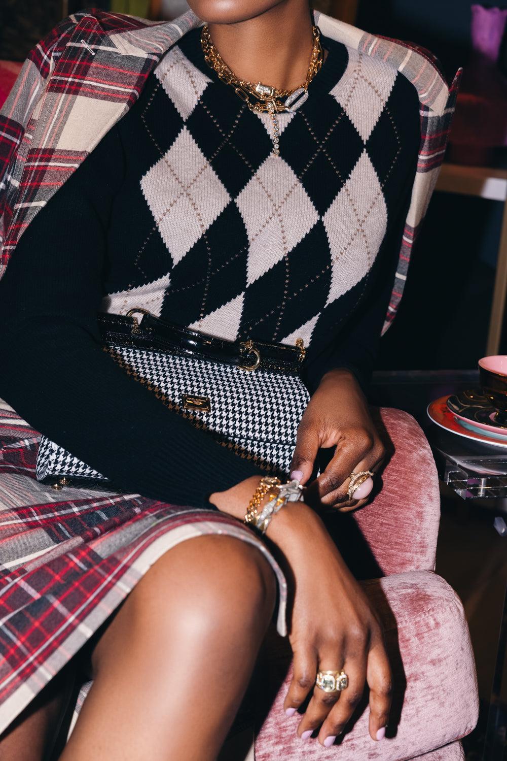 Soprano Sweater-BLKJCQRD-XS-CLOTHINGTOPSWEATER-MAX MARA