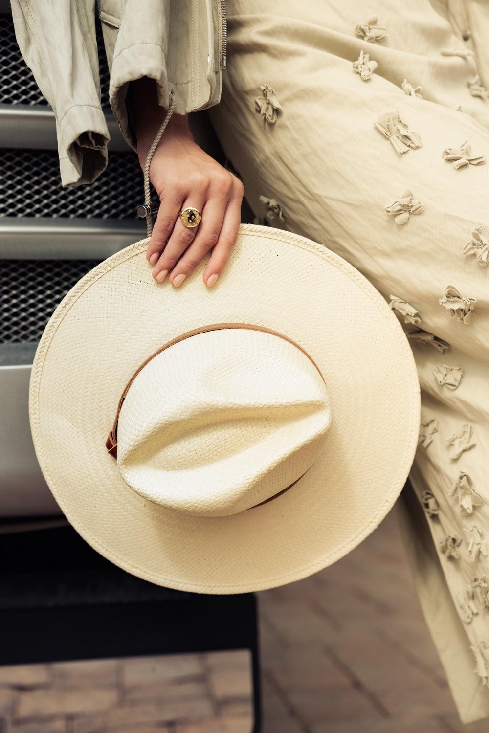 Lucky Stars Signet Ring-YELLOW GOLD-7-JEWELRYFINE JEWELRING-DEVON WOODHILL