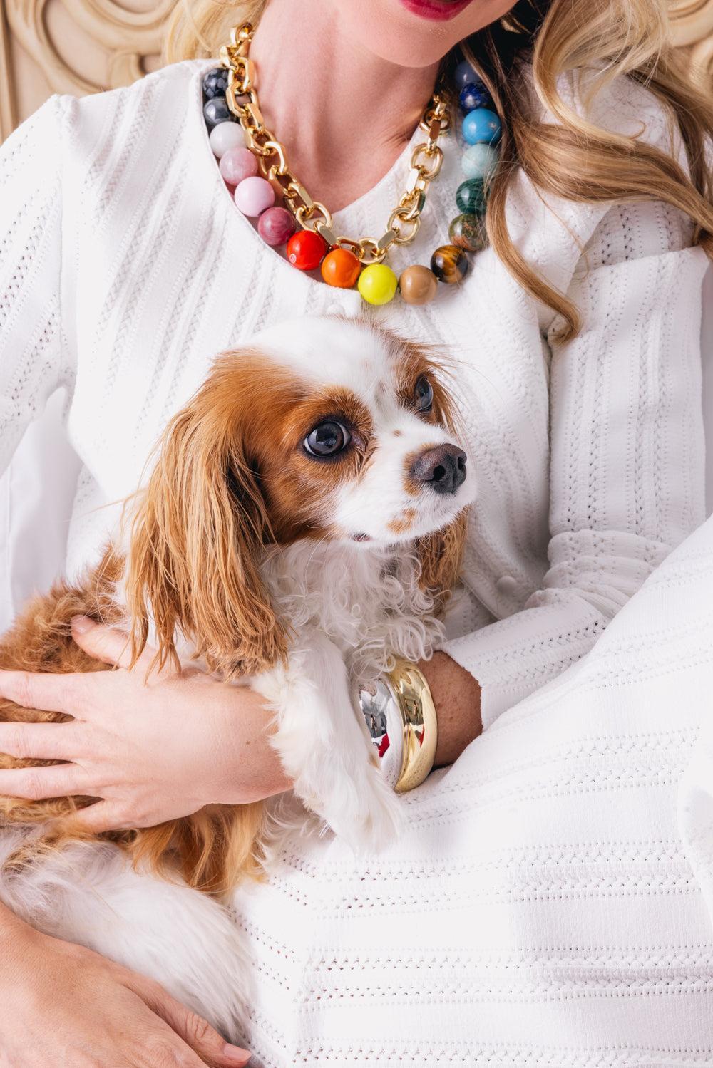 Chavez Two Tone Cuff Bracelet-YELLOW GOLD-JEWELRYBOUTIQUEBRACELET O-JENNIFER FISHER