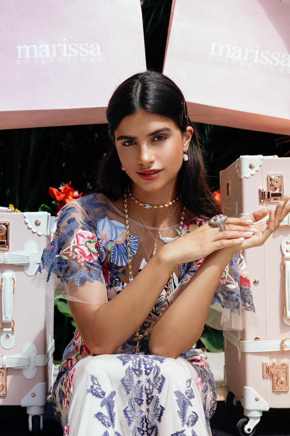 Medium "Boules" Rosolio Earrings-YELLOW GOLD-M-JEWELRYFINE JEWELEARRING-NANIS