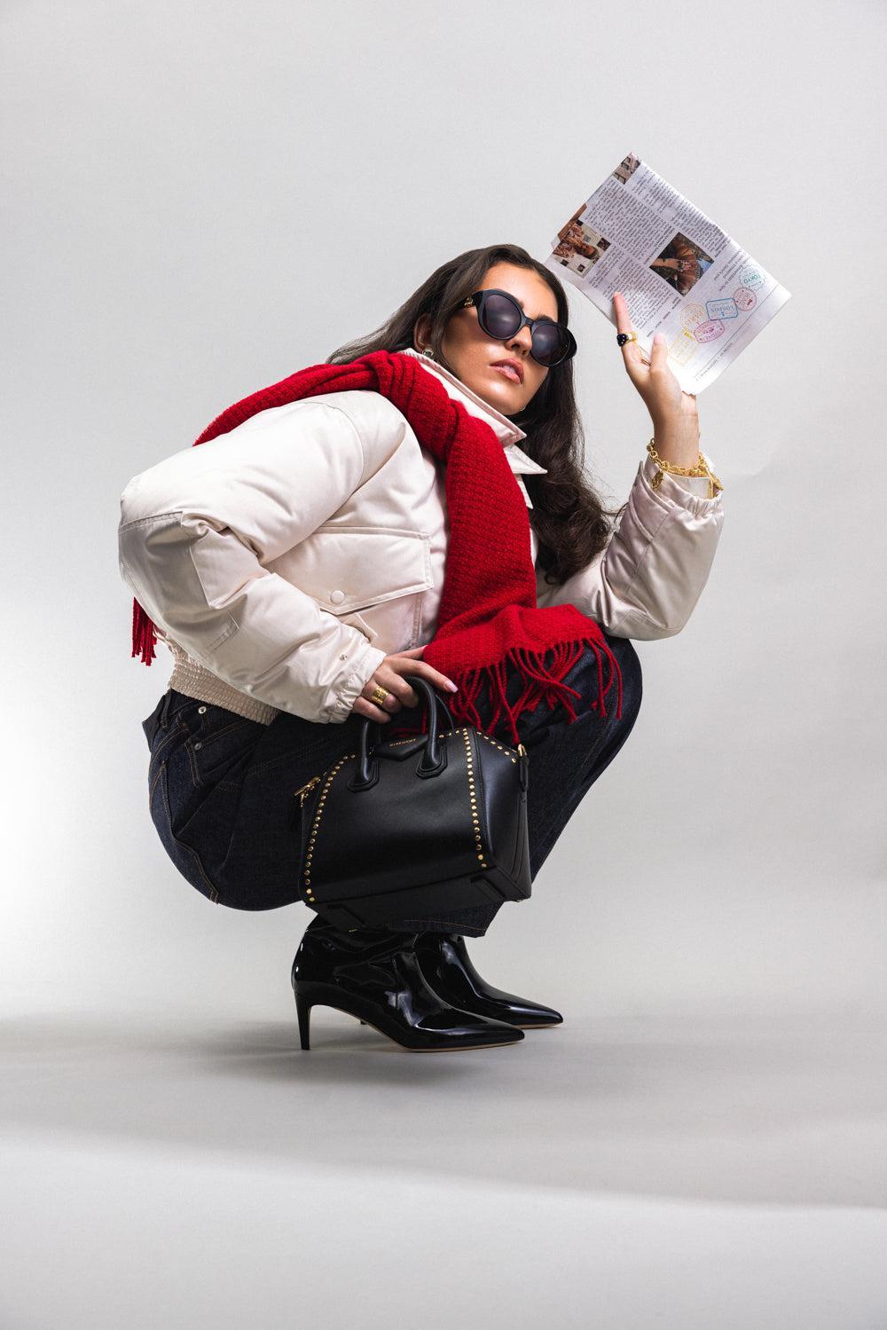 Antigona Mini Bag - Black Stud-BLACK-HANDBAGTOP HANDLE-GIVENCHY