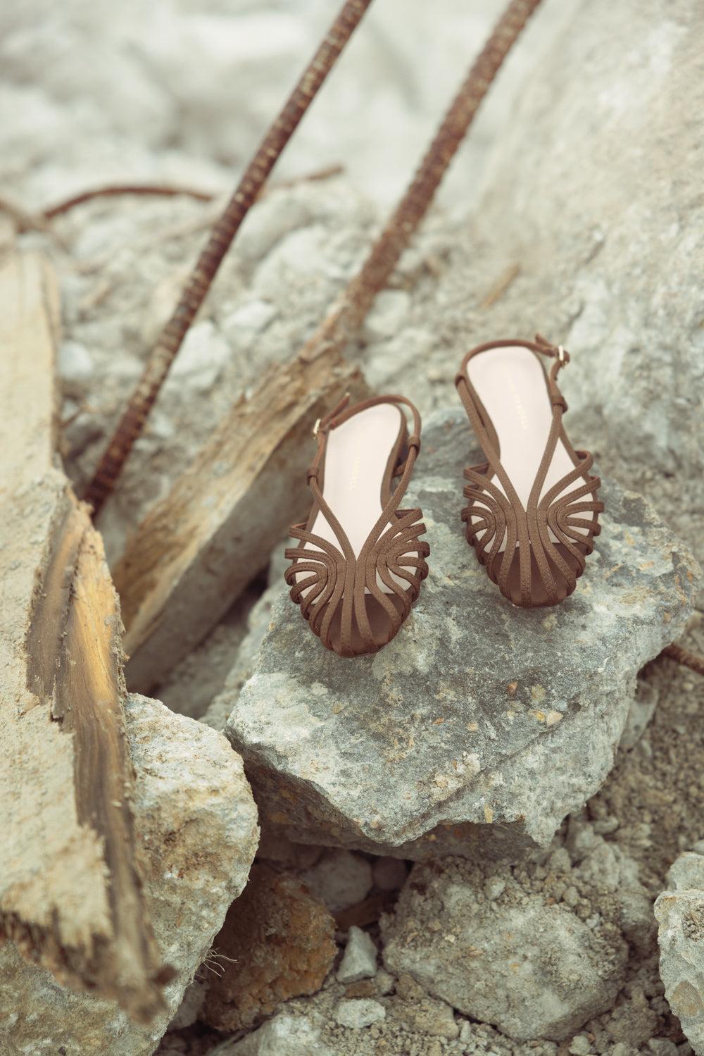 Devon Sandal - Chocolate-BROWN-6-SHOESANDAL-LOEFFLER RANDALL