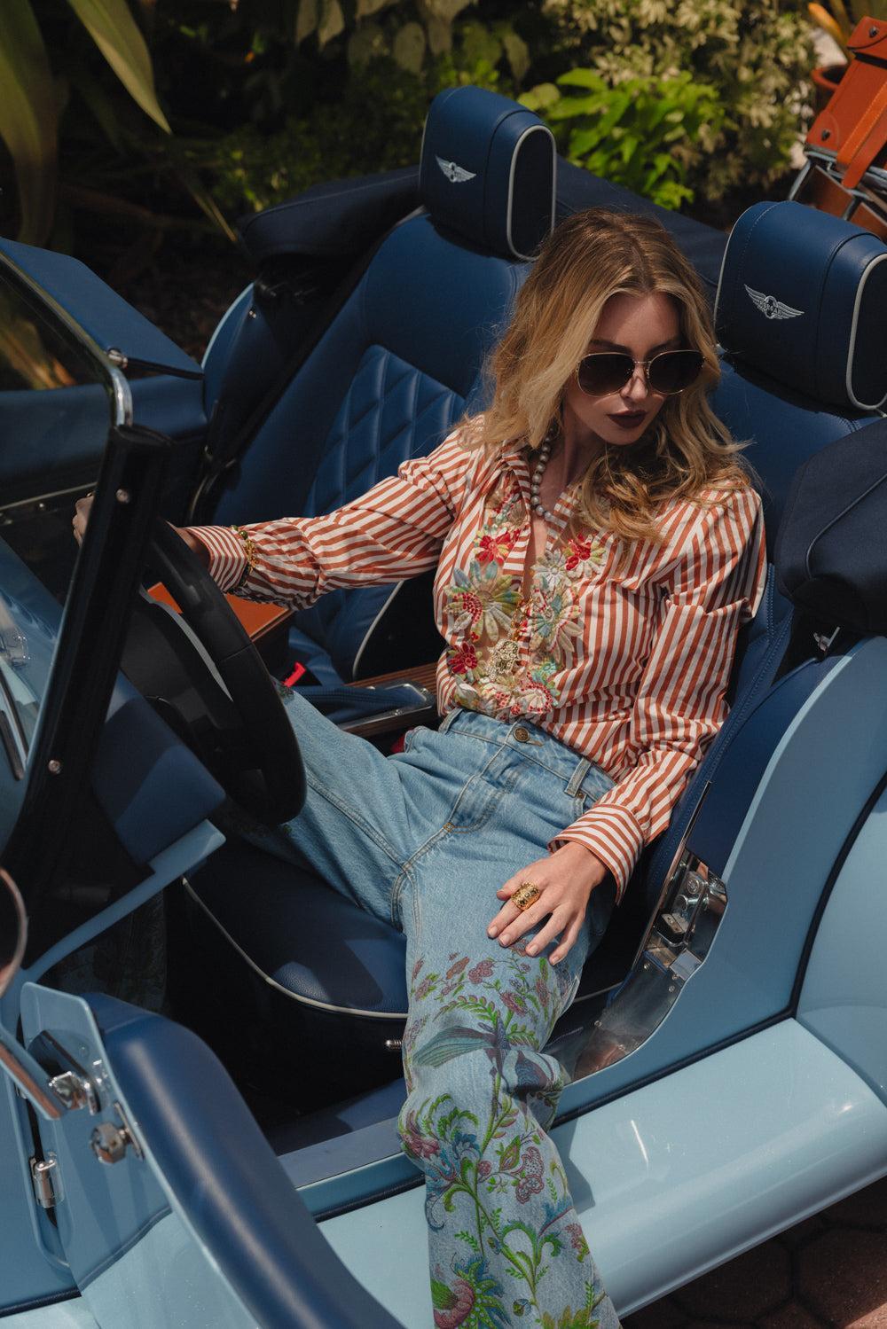 Printed Flare Jeans-DENIM-26-CLOTHINGPANTDENIM-ETRO