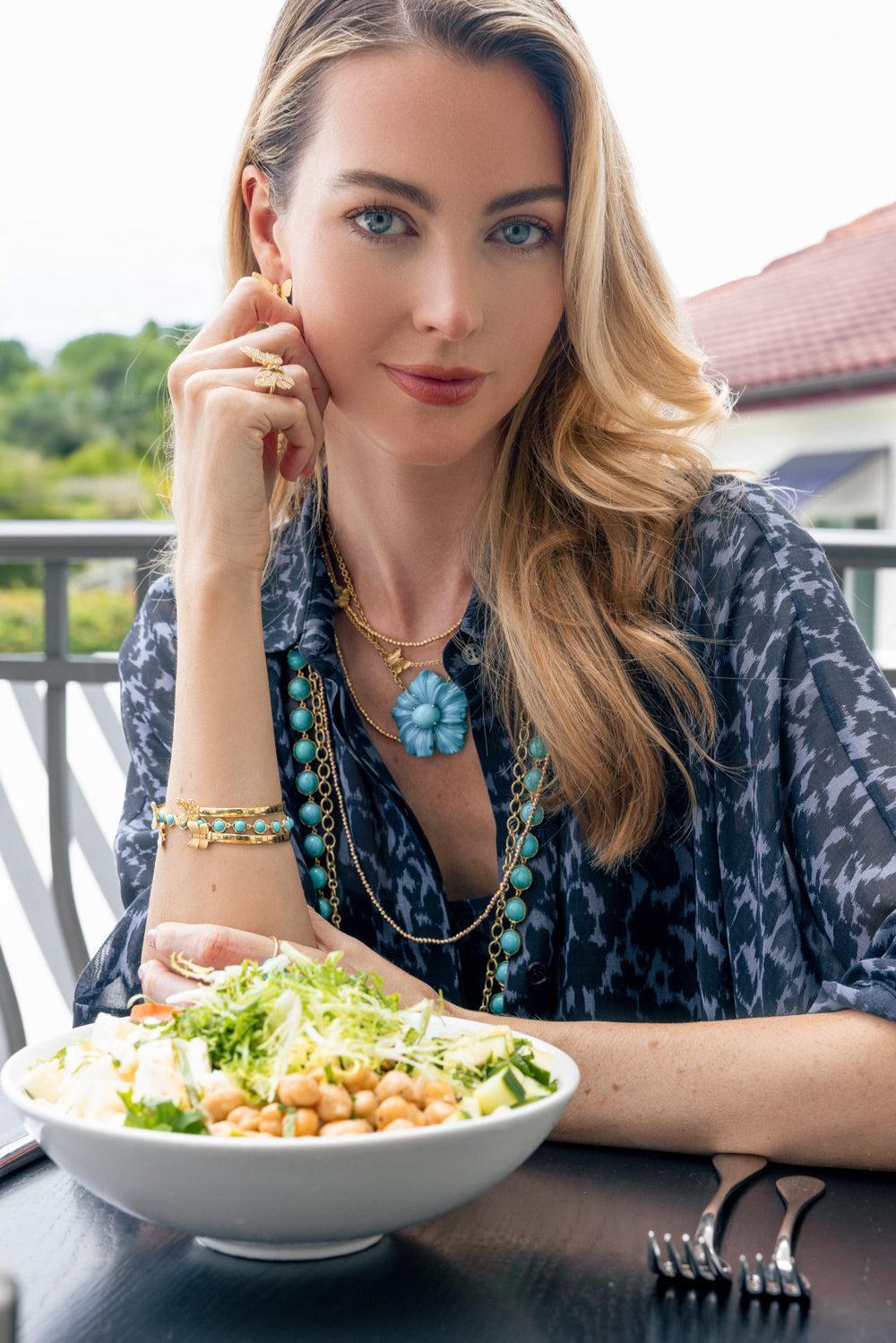 Textured Butterfly Open Bangle Bracelet-YELLOW GOLD-JEWELRYFINE JEWELBRACELET O-TANYA FARAH
