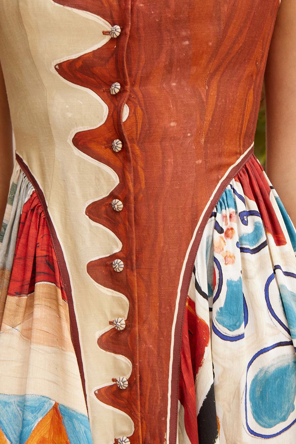 Michelle Midi Dress-MULTI-2-CLOTHINGDRESSCASUAL-ALEMAIS